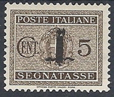 1944 RSI SEGNATASSE 5 CENT MH * - RR12037 - Impuestos