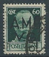 1945-47 TRIESTE AMG VG USATO IMPERIALE 60 CENT - RR13222-2 - Gebraucht