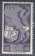 1946 CORPO POLACCO SOCCORSO DI GUERRA 80 CENT MH * - RR11970 - 1946-47 Período Del Corpo Polacco