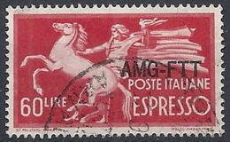 1950 TRIESTE A USATO ESPRESSO 60 LIRE - RR12248 - Express Mail