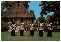 (226) Solomon Islands - The Seasea / Dancers (with 12 Cent Stamp And Postmark At Back Of Card) - Solomoneilanden