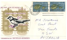 (150) Nouvelles Hebrides FDC Cover Posted To Australia - 1965 - FDC