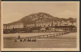 °°° 11887 - WALES - PENMAENMAWR FROM THE SANDS °°° - Caernarvonshire