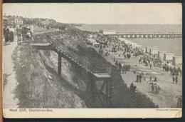 °°° 11896 - UK - WEST CLIFF , CLACTON ON SEA - 1904 With Stamps °°° - Clacton On Sea