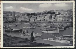°°° 11898 - UK - THE HARBOUR , ST. IVES - CORNWALL - 1962 With Stamps °°° - St.Ives