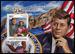 CENTRAL AFRICA 2018 MNH** JFK John F. Kennedy S/S - OFFICIAL ISSUE - DH1832 - Kennedy (John F.)