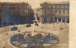 ITALIE  ROMA  L'Esedra Di Termini Dall'Alto   Carte Photo - Stazione Termini