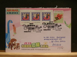 79/106  LETTRE TAIWAN TO BELG. - Briefe U. Dokumente