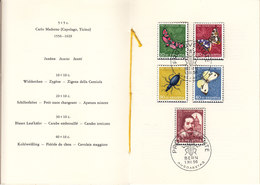 LIVRET SOUVENIR DES PTT - NUM 5- 1956/ET - PRO JUVENTUTE   - COTE 60.--CHF - - Markenheftchen