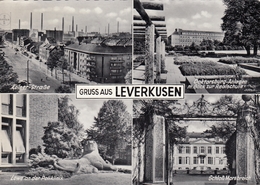 Leverkusen - Kolner Strasse , Poliklinik , Doktorsburg , Schloss Morsbroich - Leverkusen