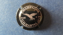 CAPSULE CHAMPAGNE G.H. MARTEL & Cie. Noir Ecriture Rose - Martel GH