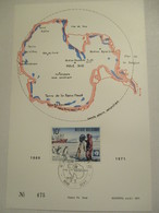 Carte Max Echophil 1589 Antarctique - 1971-1980