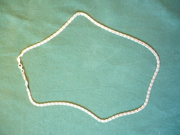 Sterling-Silber Herren-Halskette  (554) Preis Reduziert - Necklaces/Chains