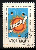 VIET-NAM. N°166 Oblitéré De 1979. Einstein. - Albert Einstein