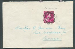 1Fr50 Léopold III V -10% Obl. Sc KOKSIJDE (surch. ANTWEREPN) Sur Lettre  Vers Anvers - 13227 - 1946 -10 %