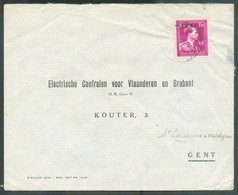 1Fr50 Léopold III V -10% Obl. Sc St-LAURENT (surc. MALDEGEM) Sur Lettre  Vers Gand - 13235 - 1946 -10 %