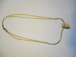 Fossil - 2-reihige Silberkette Mit Integriertem Anhänger  (566) Preis Reduziert - Necklaces/Chains