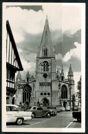 RB 1213 -  Real Photo Postcard - Cars Cafe & Church - Sleaford Lincolnshire - Altri & Non Classificati