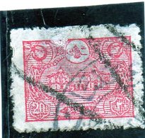 B - 1913 Turchia - New Post Office - Istambul - Used Stamps