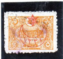 B - 1915 Turchia - New Post Office - Soprastampato - Usati