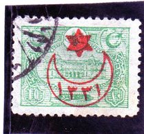 B - 1915 Turchia - New Post Office - Soprastampato - Gebruikt