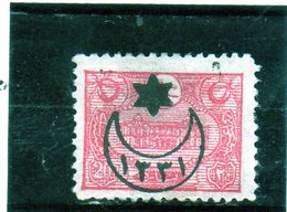 B - 1915 Turchia - New Post Office - Soprastampato - Oblitérés