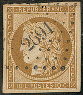 No 1, Obl Pc 2691. - TB - 1849-1850 Cérès