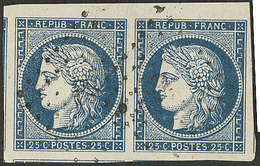 No 4c, Paire Bdf + 5 Voisins, Superbe - 1849-1850 Ceres