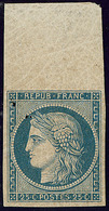 * No 4d, Bleu Sur Jaune, Grand Bdf, Superbe. - RR - 1849-1850 Ceres