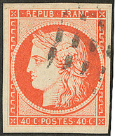 No 5b, Obl Gros Points, Superbe - 1849-1850 Ceres