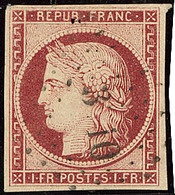 No 6, Obl Pc 3710 (Alger). - TB. - R - 1849-1850 Ceres