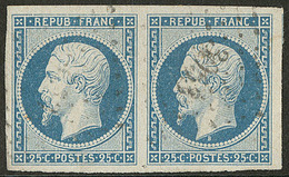 No 10, Paire, Un Voisin, Ex Choisi. - TB - 1852 Louis-Napoleon