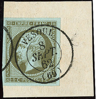 No 11, Obl Cad Vesoul Sept 62 Sur Petit Fragment, Ex Choisi. - TB - 1853-1860 Napoléon III