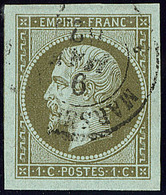 No 11b, Un Voisin, Obl Cad, Superbe - 1853-1860 Napoléon III