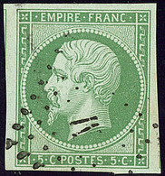 No 12b, Deux Voisins, Ex Choisi. - TB - 1853-1860 Napoleon III