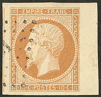 No 13Ic, Bistre-orange, Bdf + Un Voisin, Ex Choisi. - TB - 1853-1860 Napoleon III