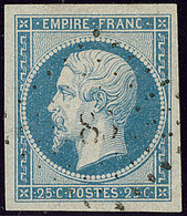 No 15, Obl Pc, Jolie Pièce. - TB - 1853-1860 Napoléon III.