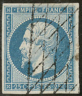 No 15, Obl Grille Sans Fin. - TB - 1853-1860 Napoleon III