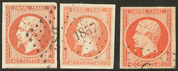 No 16, Trois Nuances, Ex Choisis. - TB - 1853-1860 Napoléon III