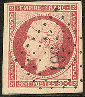 No 17A, Un Voisin, Obl Pc 561, Ex Choisi. - TB - 1853-1860 Napoléon III