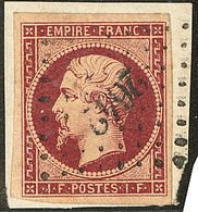 No 18, Nuance Foncée, Obl Pc 2642 Sur Son Support, Jolie Pièce. - TB. - R - 1853-1860 Napoléon III.