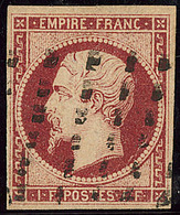 No 18, Obl Gros Points. - TB. - R - 1853-1860 Napoleon III