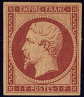 * Réimpression. No 18e, Aminci Rebouché Sinon TB - 1853-1860 Napoléon III