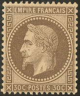 * No 30, Nuance Foncée, Très Frais. - TB - 1863-1870 Napoléon III Lauré