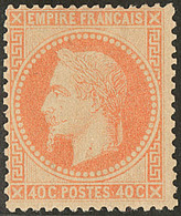 * No 31, Orange, Gomme Légèrement Altérée Mais TB. - R - 1863-1870 Napoléon III. Laure