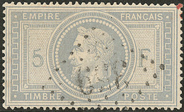 No 33, Jolie Pièce. - TB. - R - 1863-1870 Napoleon III With Laurels