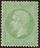 * No 35, Vert Pâle Sur Bleu. - TB. - R - 1870 Belagerung Von Paris