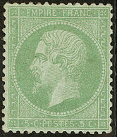 * No 35, Vert Pâle Sur Bleu. - TB. - R - 1870 Beleg Van Parijs