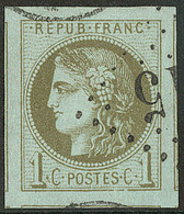 No 39IIIj, Cinq Voisins, Superbe. - R - 1870 Bordeaux Printing