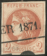 No 40IIa, Impression Typo. - TB (cote Maury 2009) - 1870 Bordeaux Printing